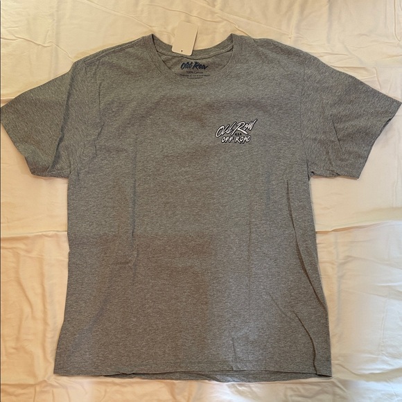 NWT Old Row Men's Classic Gray Tee - Picture 1 of 4